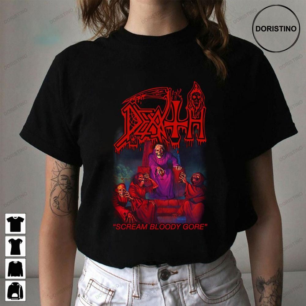 Death Scream Bloody Gore Awesome Shirts